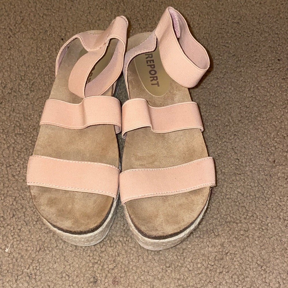 Pink Platform Sandals